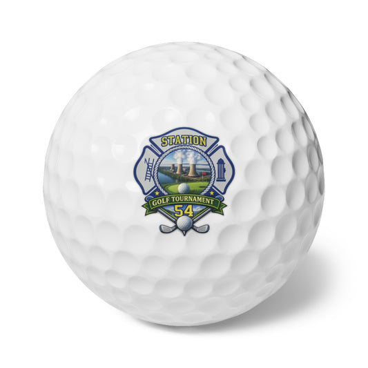 Golf Balls, 6pcs