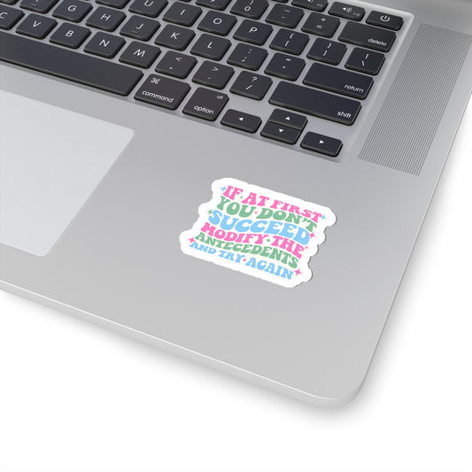 Modify the Antecedent- Sticker
