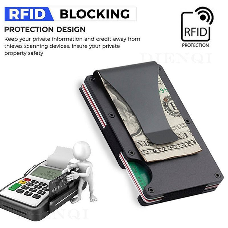 Minimalist Slim RFID Blocking Wallet