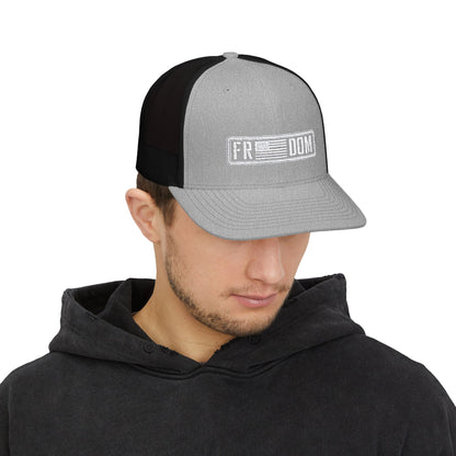 Freedom Embroidered Hat- Richardson 112
