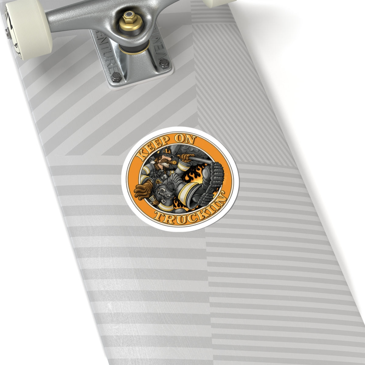 Keep On Truckin'- Sticker
