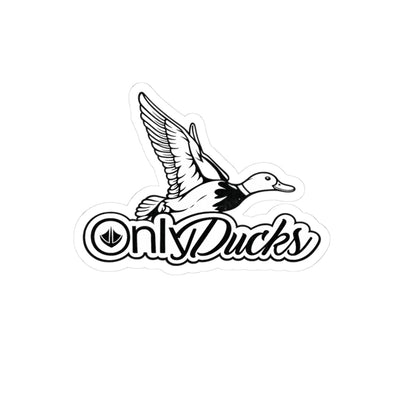 Only Ducks- Sticker