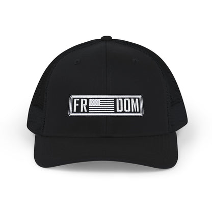 Freedom Embroidered Hat- Richardson 112