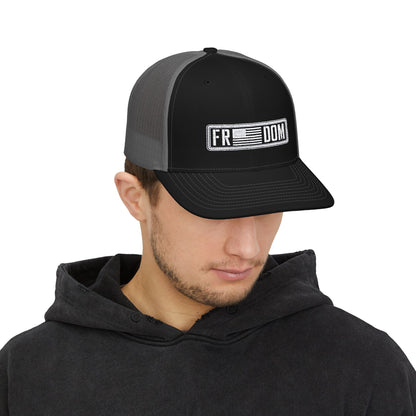 Freedom Embroidered Hat- Richardson 112