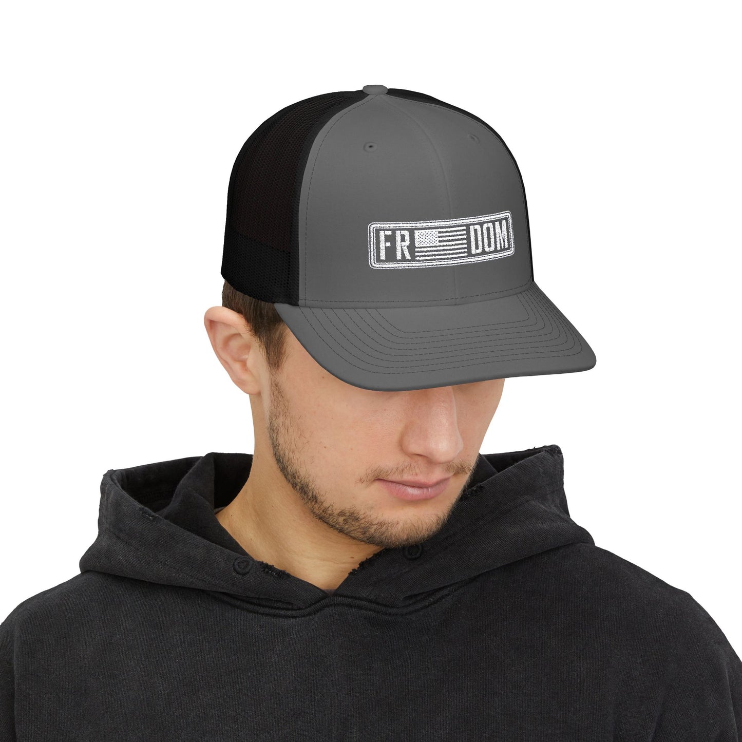 Freedom Embroidered Hat- Richardson 112