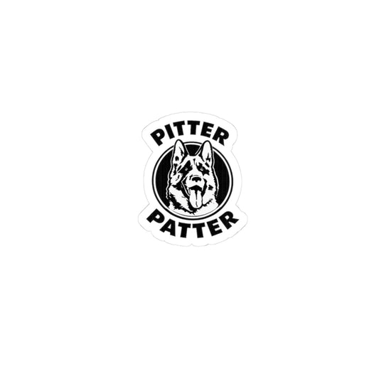 Pitter Patter- Sticker