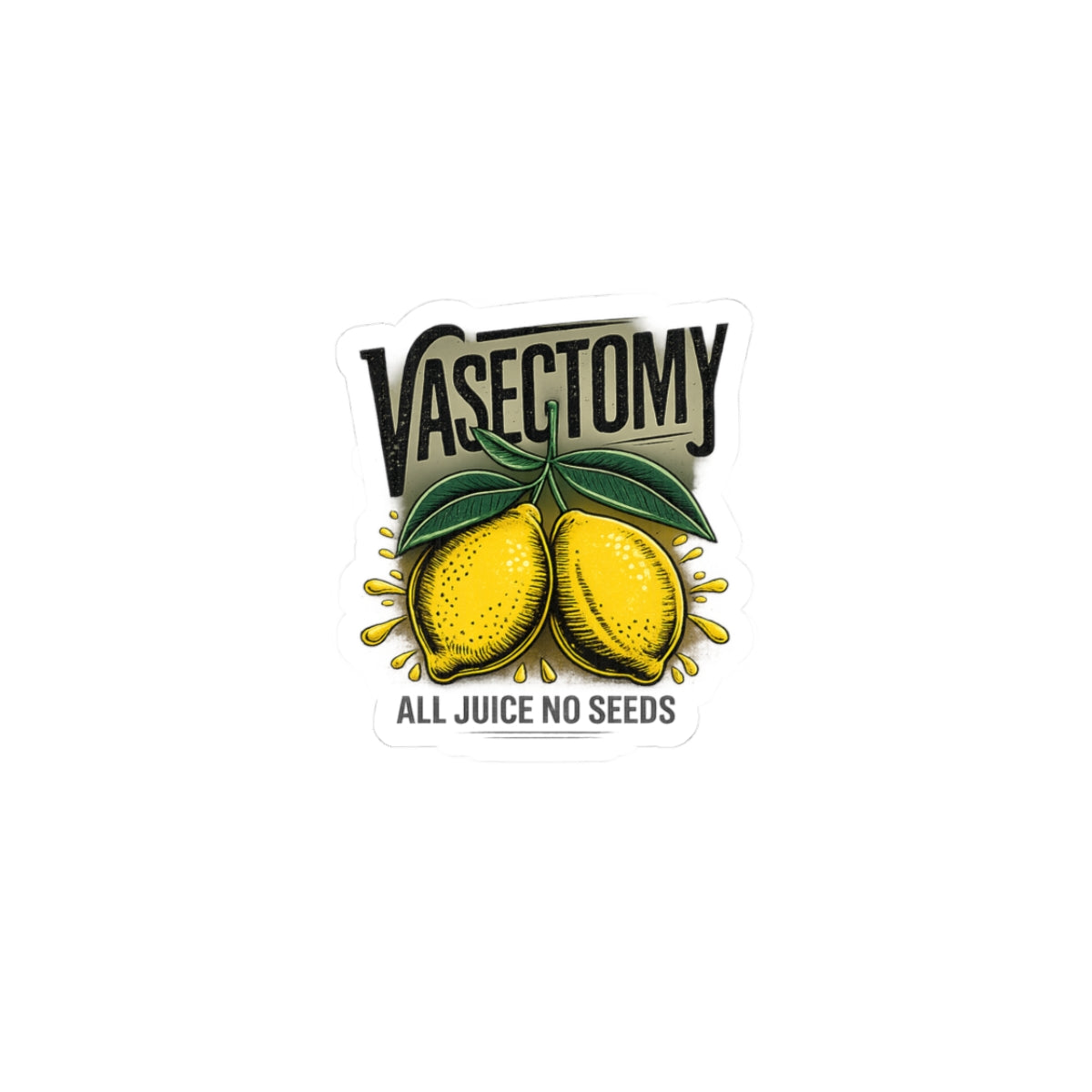 All Juice No Seeds-Sticker