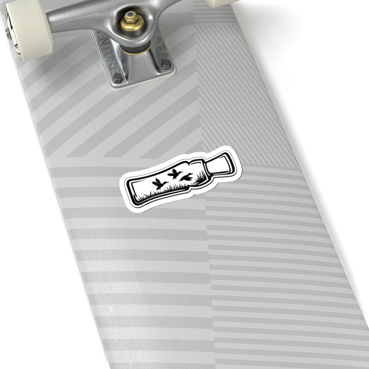Duck Call Silhouette-Sticker