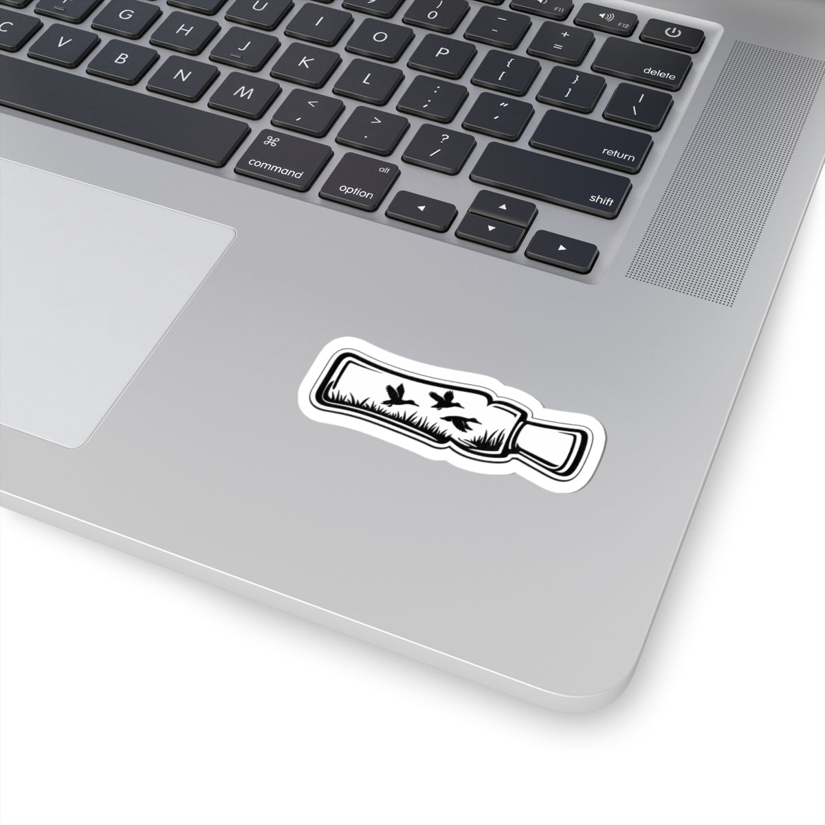 Duck Call Silhouette-Sticker