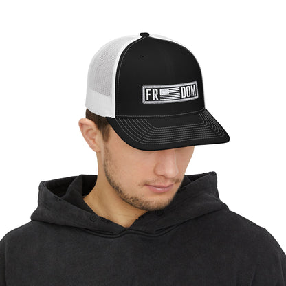 Freedom Embroidered Hat- Richardson 112