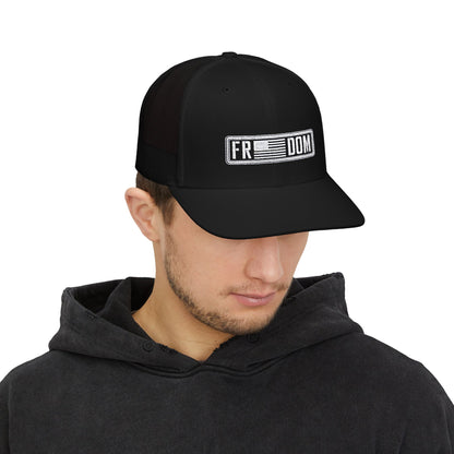 Freedom Embroidered Hat- Richardson 112