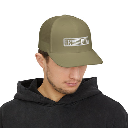 Freedom Embroidered Hat- Richardson 112