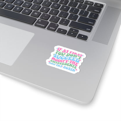 Modify the Antecedent- Sticker