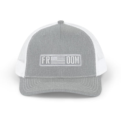 Freedom Embroidered Hat- Richardson 112