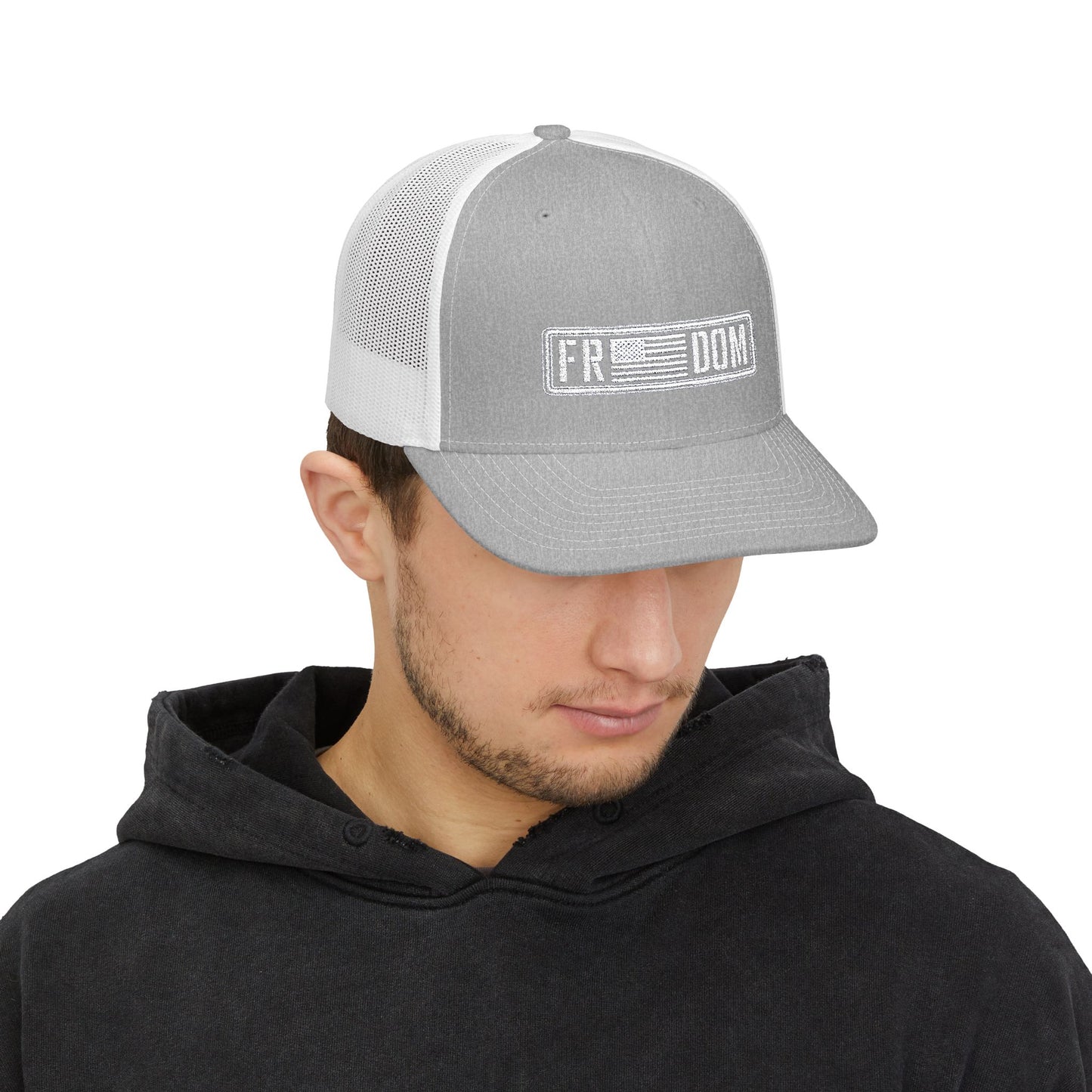 Freedom Embroidered Hat- Richardson 112