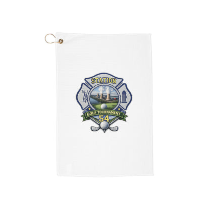 Golf Towel — 'Station 54 Golf Tournament' Logo Towel with Grommet Ring