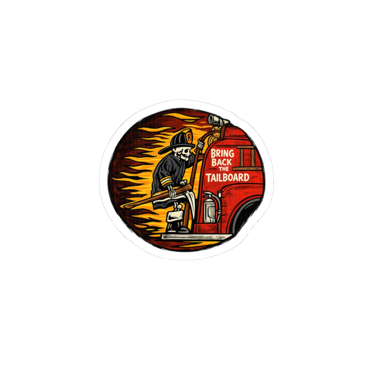 Bring Back the Tailboard- Sticker