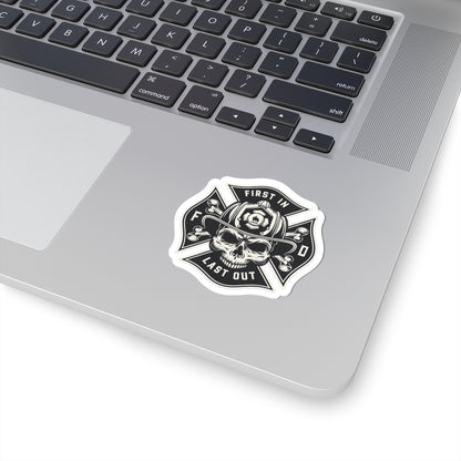 First In Last Out-Sticker