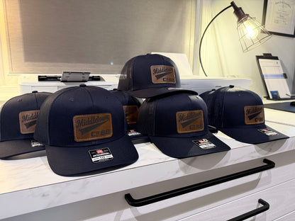 Custom Department Leather Patch Hat-Richardson 112