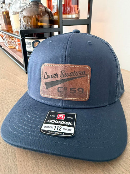 Custom Department Leather Patch Hat-Richardson 112