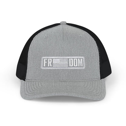 Freedom Embroidered Hat- Richardson 112