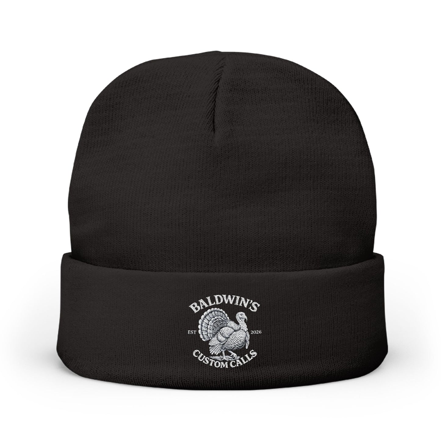 Knit Beanie (Embroidery)
