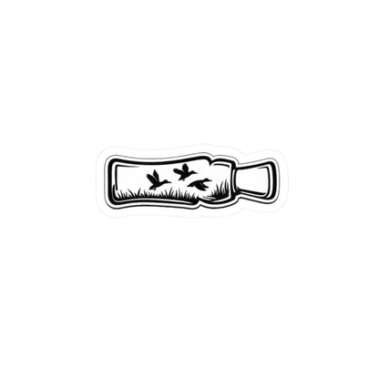 Duck Call Silhouette-Sticker
