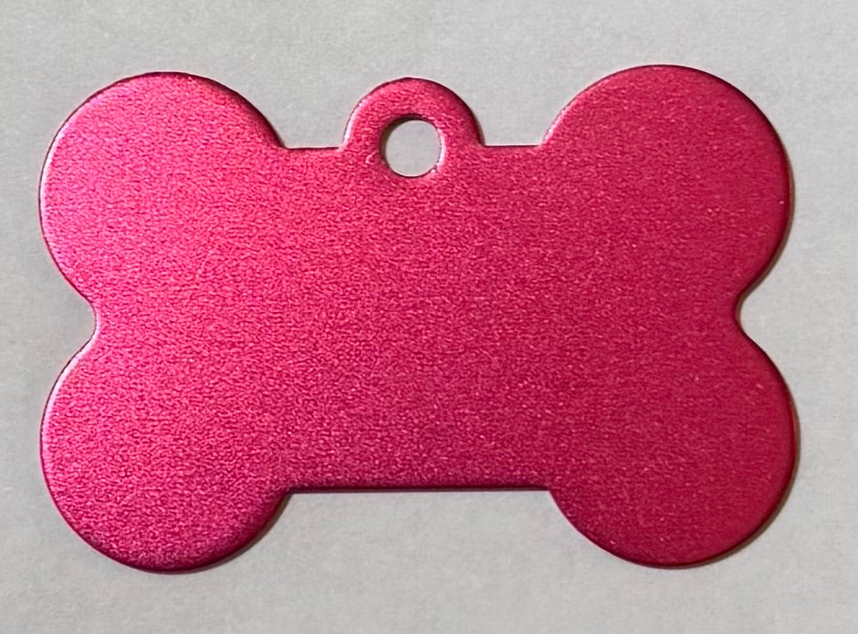 Custom Pet ID Tag (Dog Bone Shape)