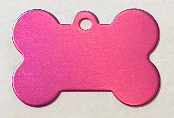 Custom Pet ID Tag (Dog Bone Shape)