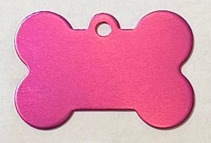 Custom Pet ID Tag (Dog Bone Shape)