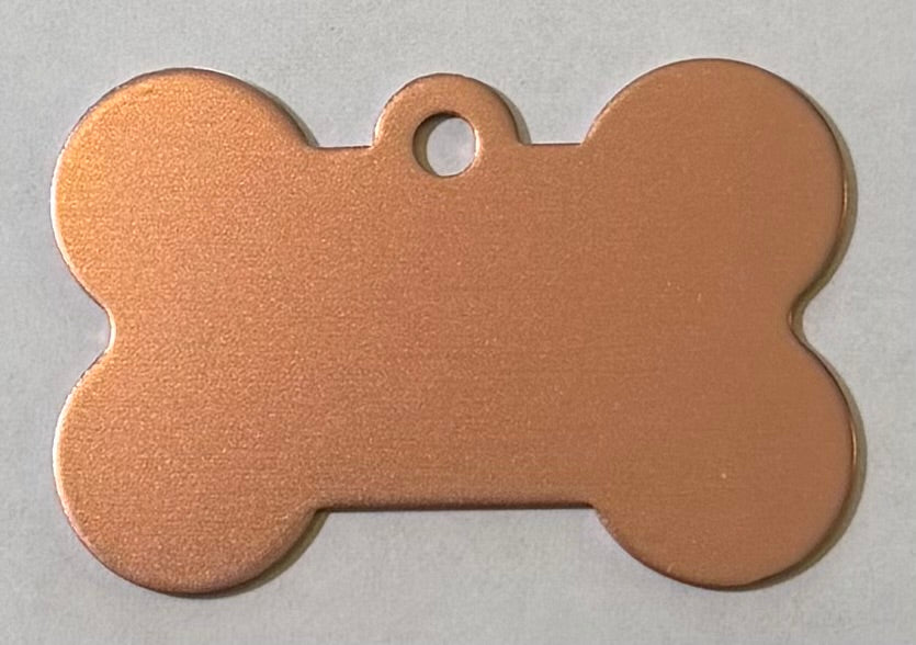 Custom Pet ID Tag (Dog Bone Shape)