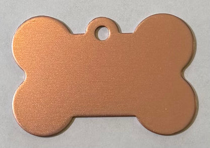 Custom Pet ID Tag (Dog Bone Shape)