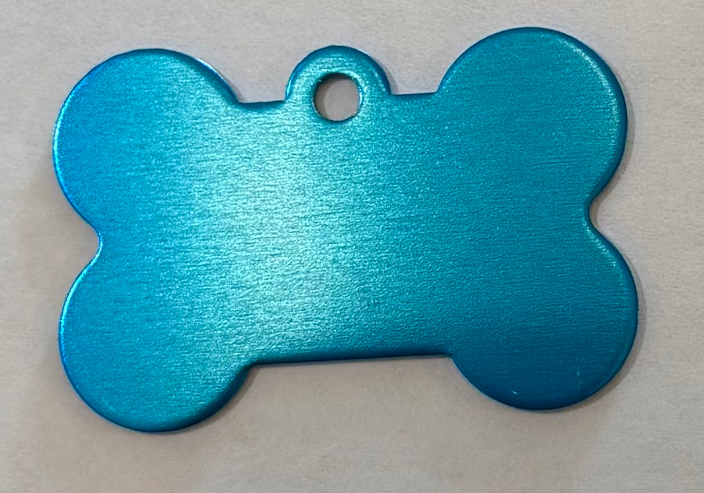 Custom Pet ID Tag (Dog Bone Shape)