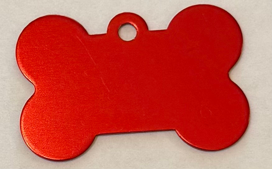 Custom Pet ID Tag (Dog Bone Shape)
