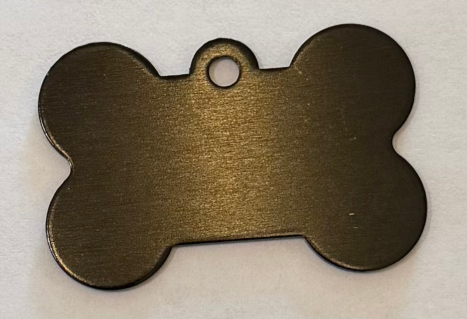 Custom Pet ID Tag (Dog Bone Shape)