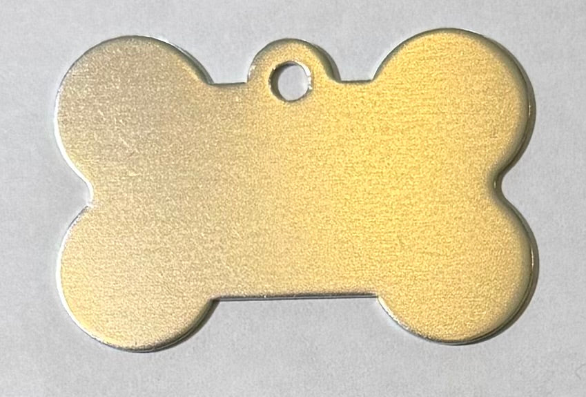 Custom Pet ID Tag (Dog Bone Shape)