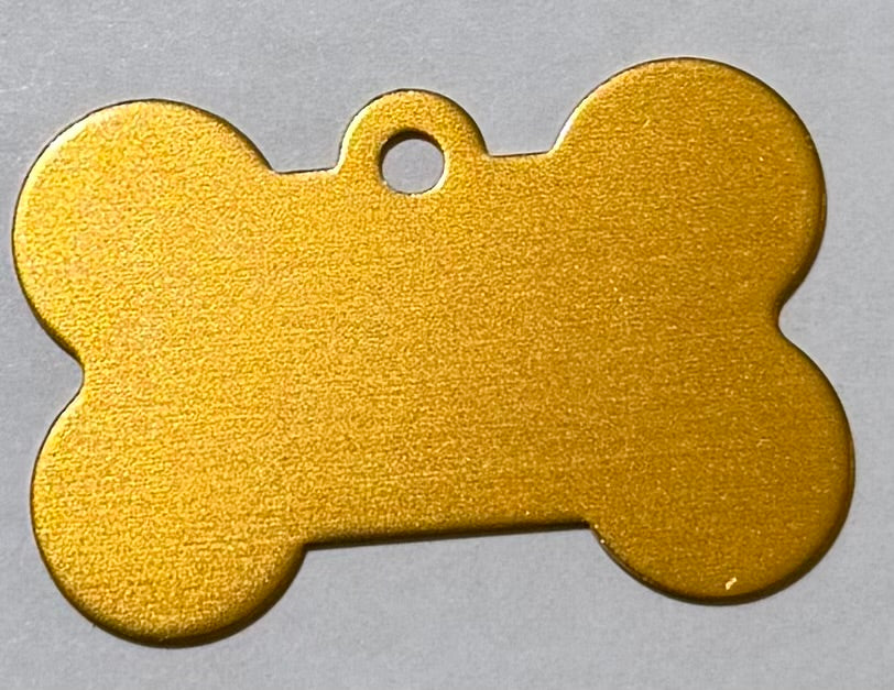 Custom Pet ID Tag (Dog Bone Shape)