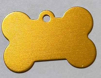 Custom Pet ID Tag (Dog Bone Shape)