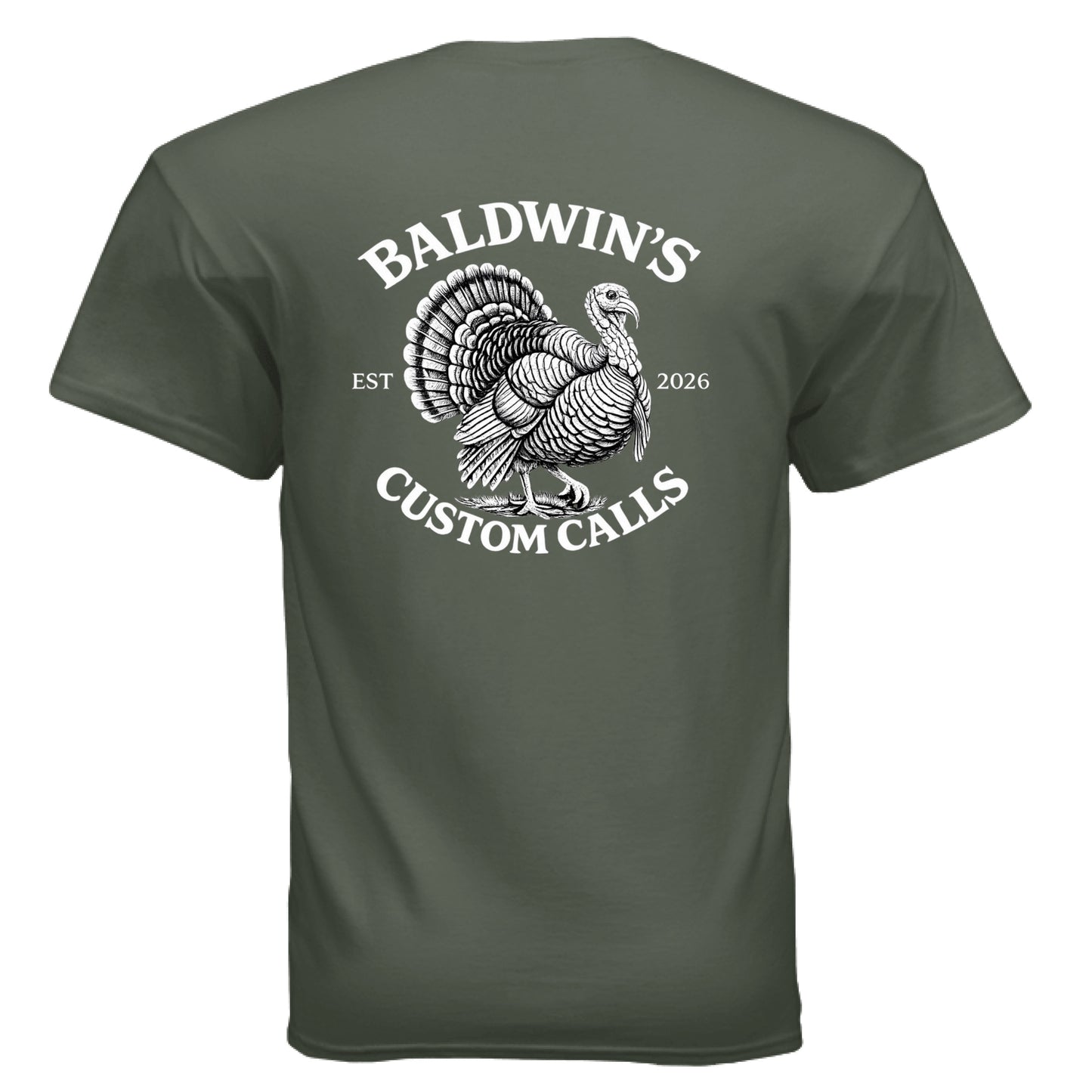MILITARY GREEN - BACK