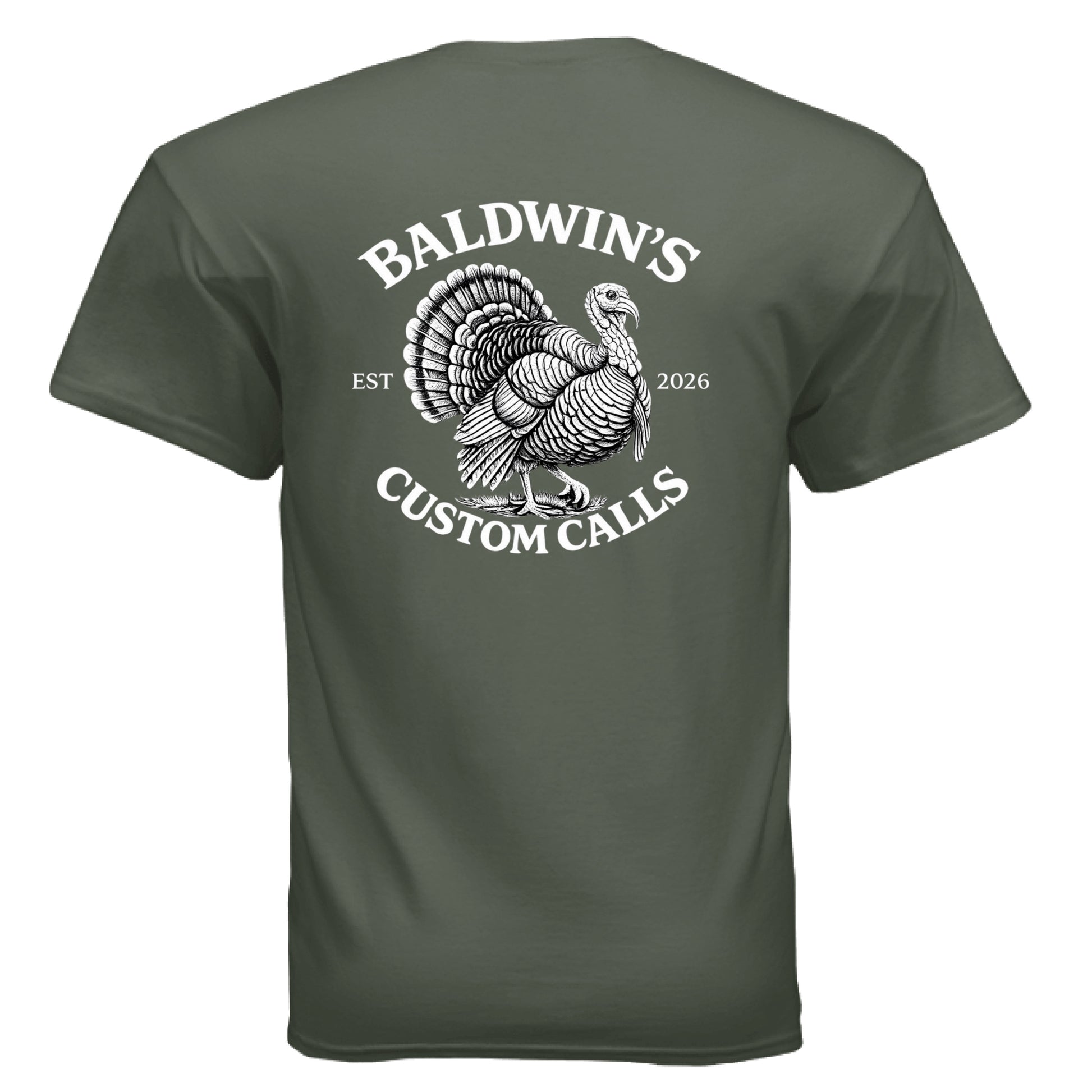 MILITARY GREEN - BACK