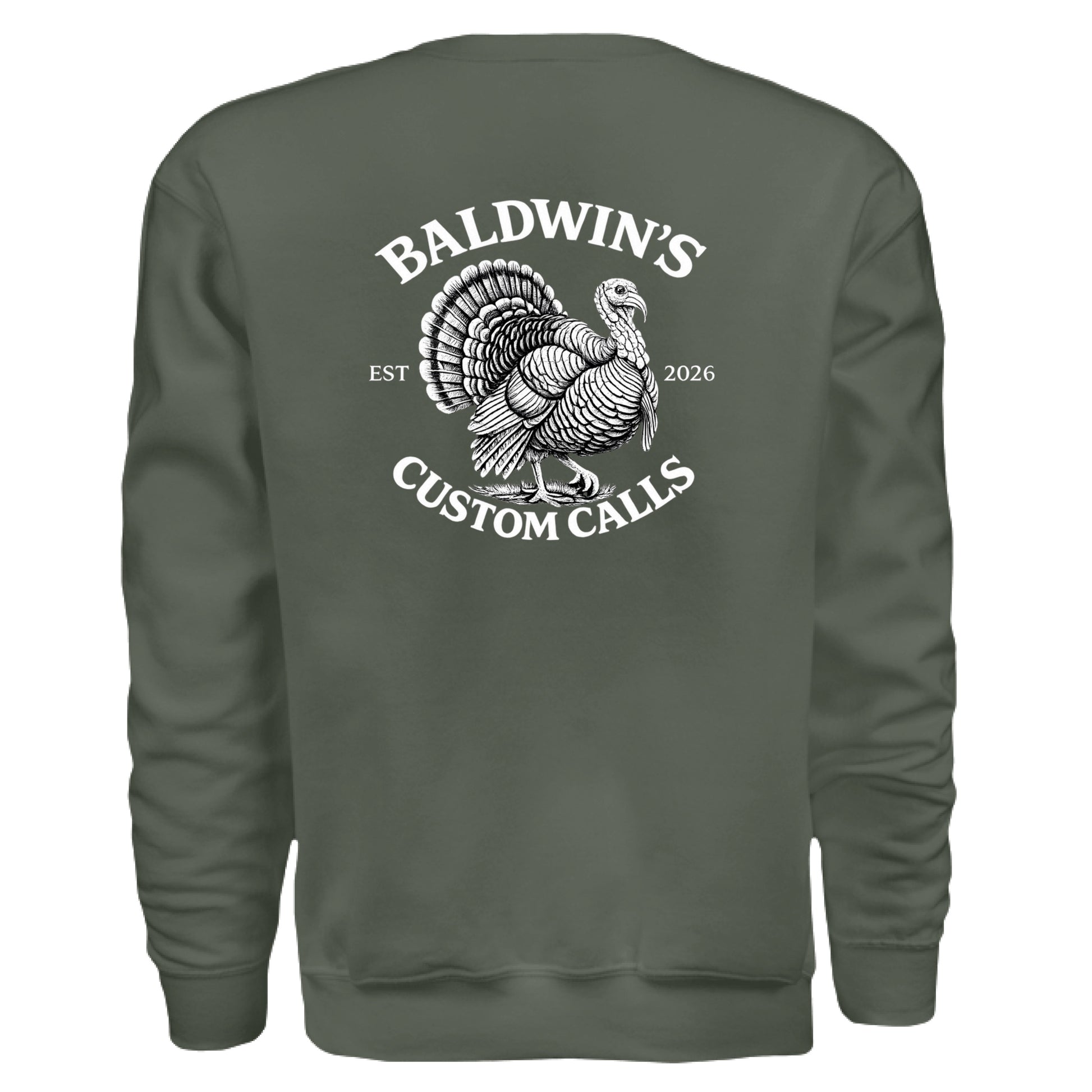 MILITARY GREEN - BACK