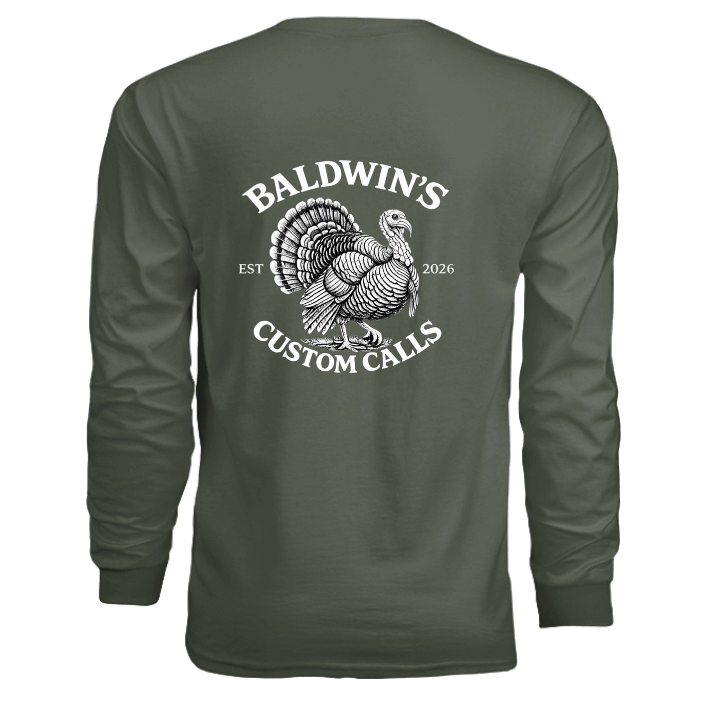 MILITARY GREEN - BACK