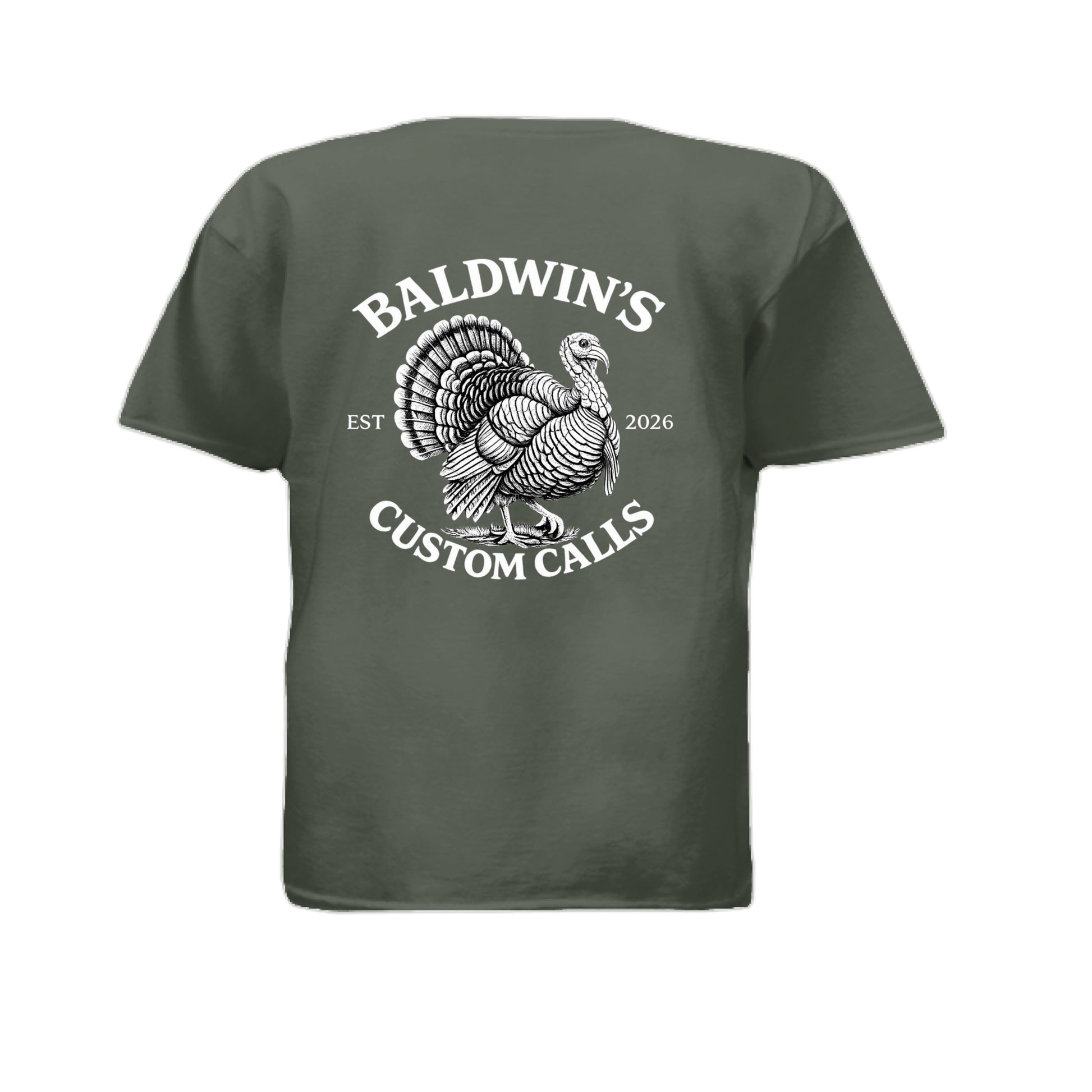 MILITARY GREEN - BACK