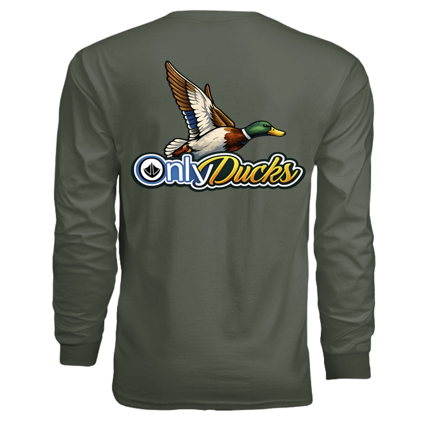 MILITARY GREEN - BACK
