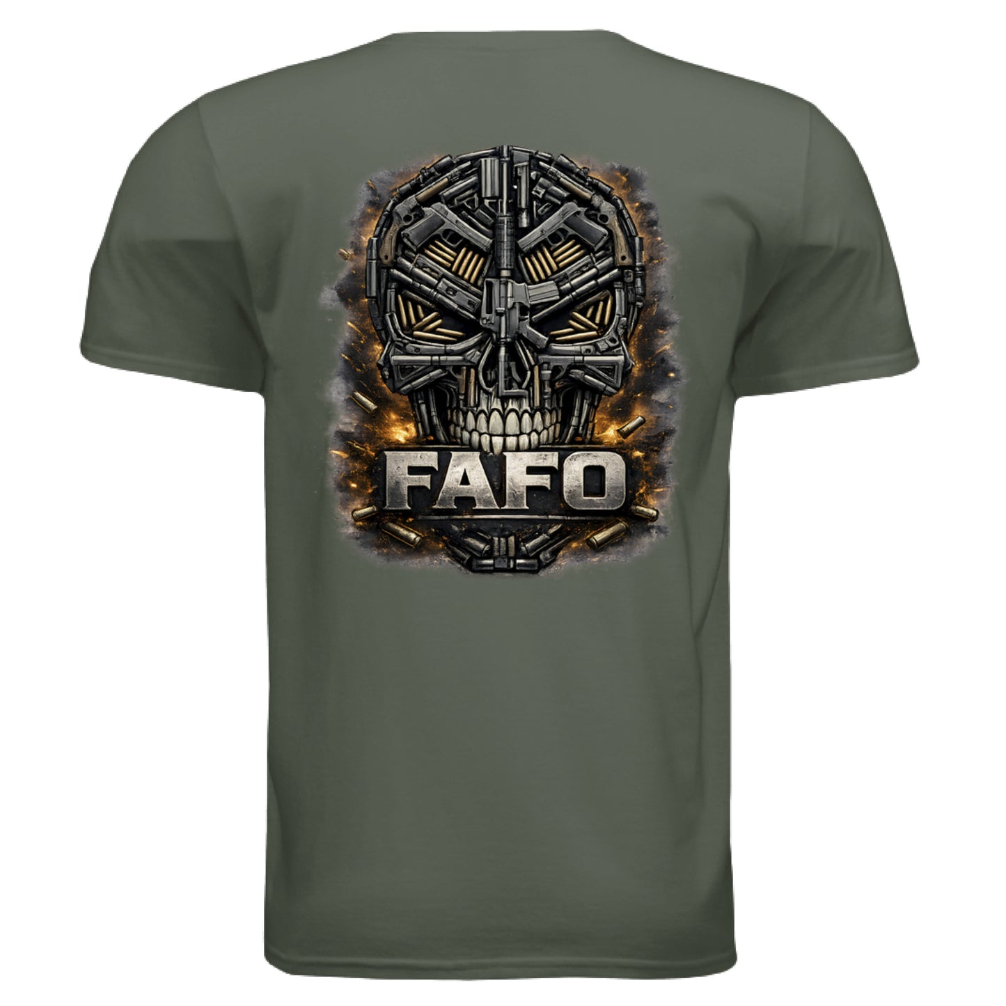 MILITARY GREEN - BACK