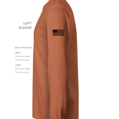 TEXAS ORANGE - SLEEVE_LEFT