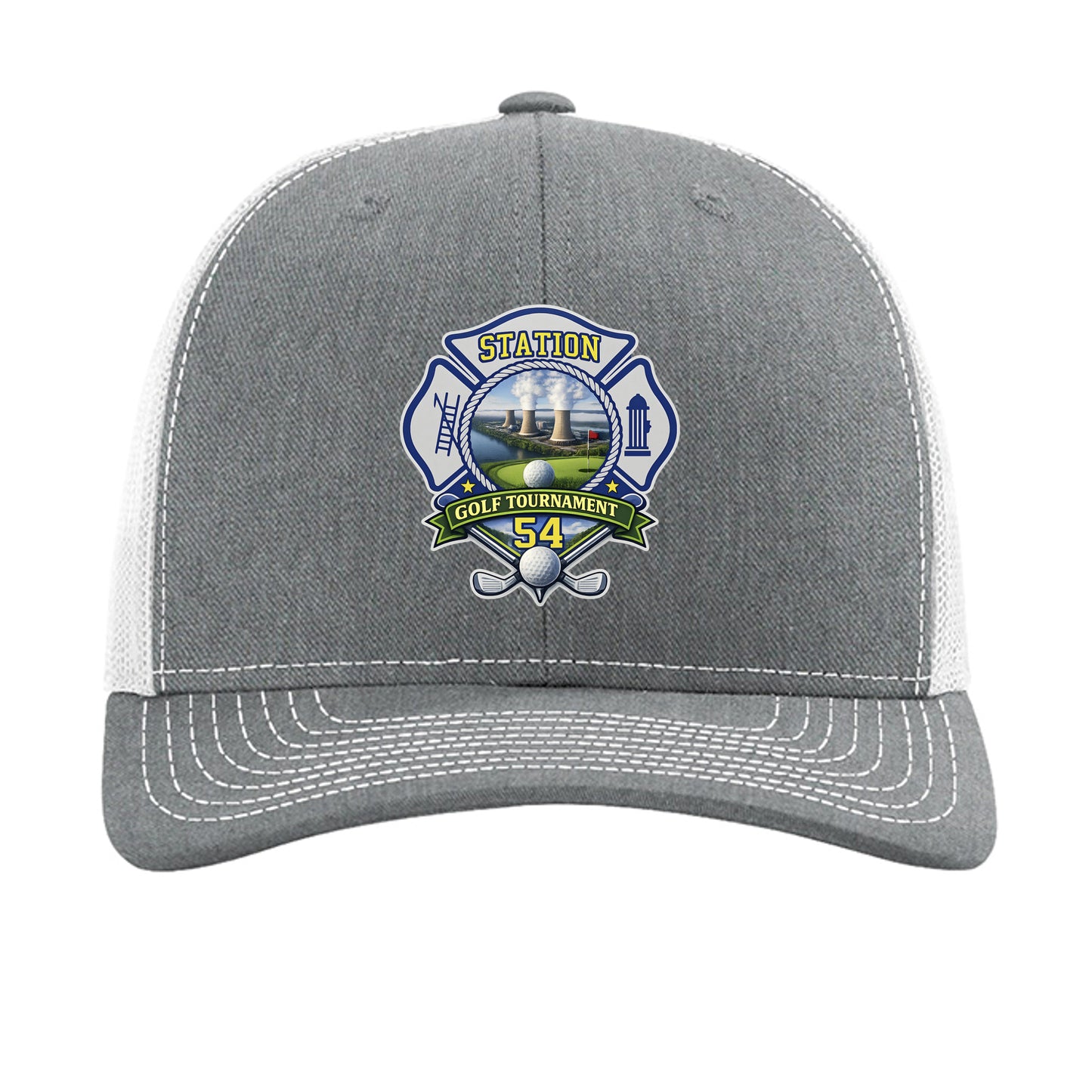 Heather Grey/ White - 112 - FRONT