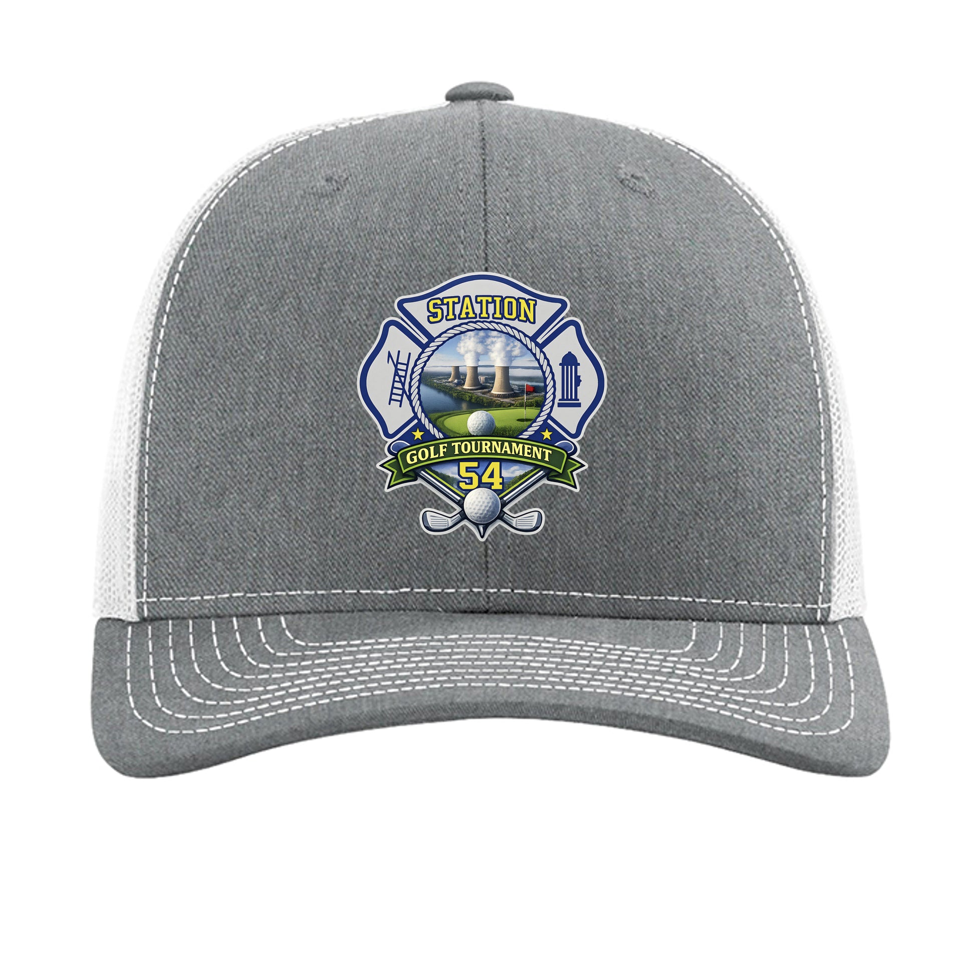 Heather Grey/ White - 112 - FRONT