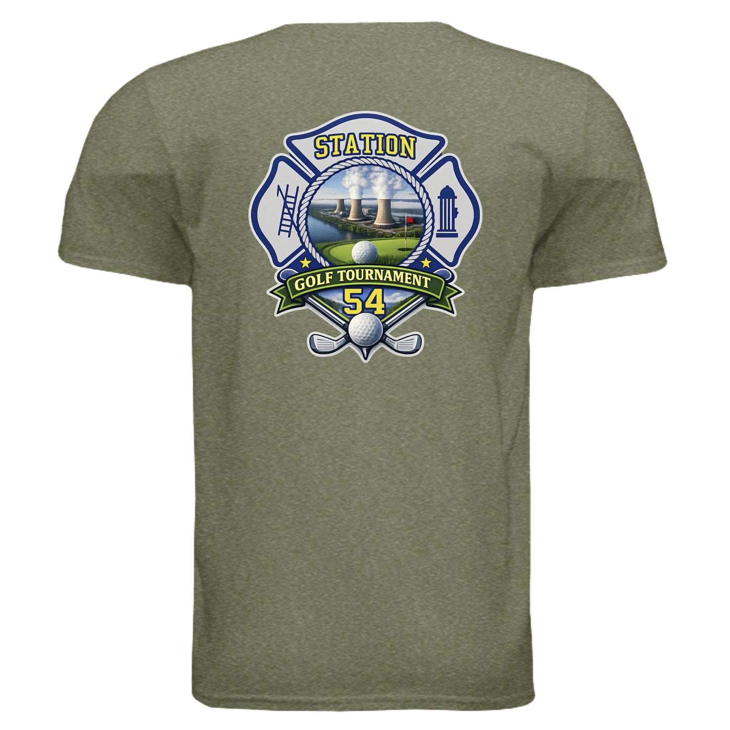 HEATHER MILITARY GREEN - G640 - BACK