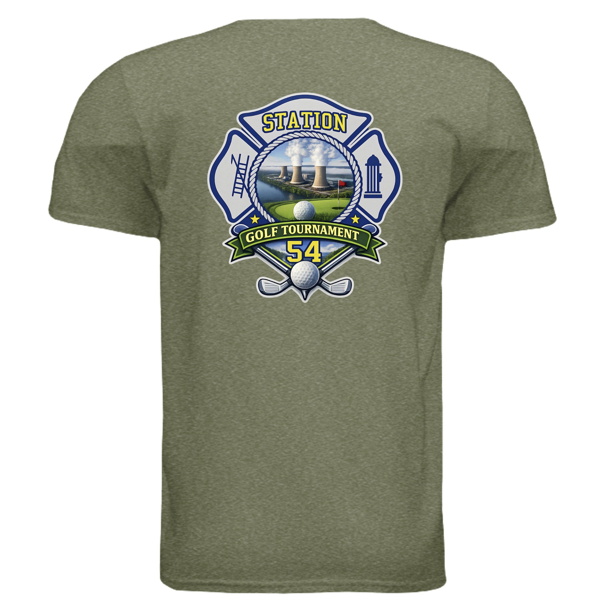 HEATHER MILITARY GREEN - G640 - BACK
